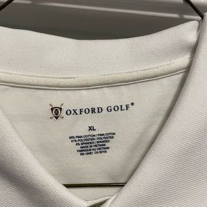 Oxford Golf shirt. XL.